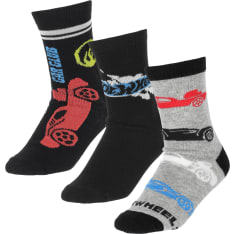 Hot Wheels socks 3-pack