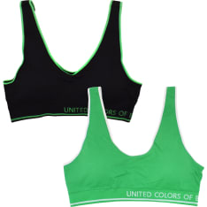 Benetton saumattomat urheiluliivit 2pack