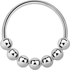 SJ nose ring with ball