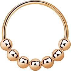 SJ nose ring with ball