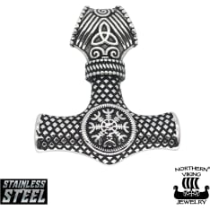 Northern Viking Jewelry Thorin Vasara Helm Of Awe kaulakoru