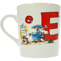 Herra Hakkarainen Alphabet E Children's Mug