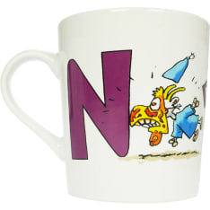 Herra Hakkarainen Alphabet N Children's Mug