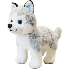 Happy Toys Standing Husky 32 cm koira pehmo