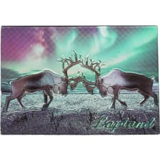 Happy Traveler Taistelevat Porot Aluminium Magnet