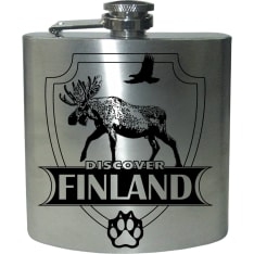 Happy Traveler Discover Finland 170ml Hip Flask