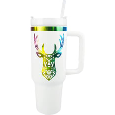 Happy Traveler Nordicup Reindeer Mug 1,18L Black