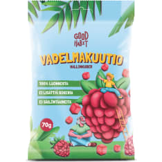 Good habit Rasberry cubes 70g
