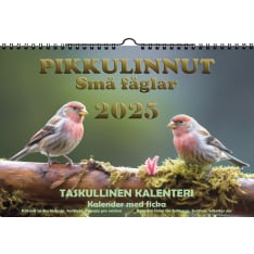 Suomen Aika Linnut 2027 taskullinen seinäkalenteri