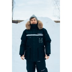 Gooseys Expidition Black down jacket