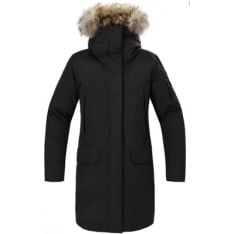 Gooseys Arctic Black naisten untuva parka