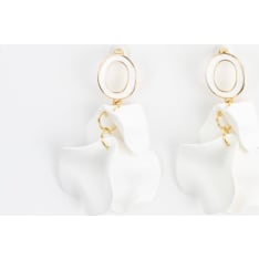 Royal Beauty Accessories ISABEL white earrings