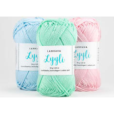 Lankava Lyyli 50 g mercerized cotton yarn
