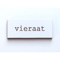 Kuusipohja Vieraat pyyhemerkki