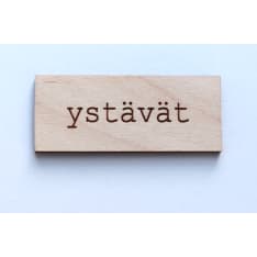 Kuusipohja Ystävät pyyhemerkki