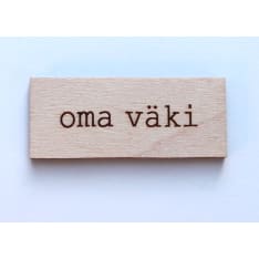 Kuusipohja Omä väki pyyhemerkki