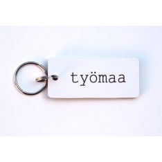 Kuusipohja Työmaa avaimenperä