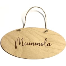 Kuusipohja Mummola door sign