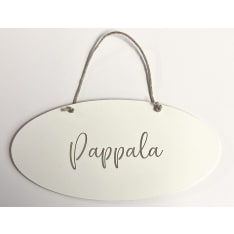 Kuusipohja Pappala door sign