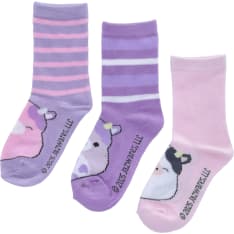 Squishmallows socks 3-pack