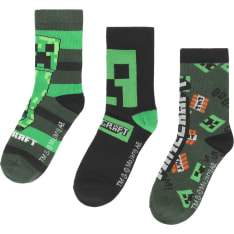 Minecraft socks 3-pack