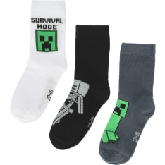 Minecraft socks 3-pack