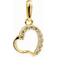 NB Collection heart pendant 9K