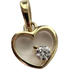 NB Collection heart pendant 9K
