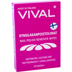 Vival kynsilakanpoistoliinat 10 kpl