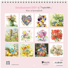 2027 Wall Calendar by Marjolein Bastin, 22x22 cm
