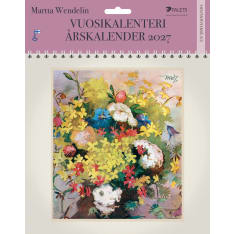 2027 Wall Calendar by Martta Wendelin, 22x22 cm