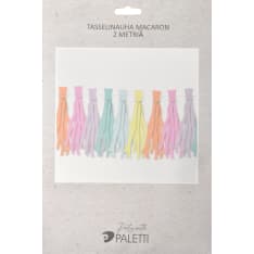 Tassel banner macaron 2m