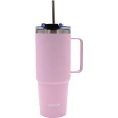 Airam Jumbo 850ml pinkki teräsmuki