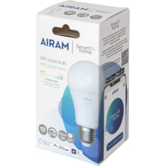 Airam Smart Wifi E27 9W 806lm led vakiaälylampu