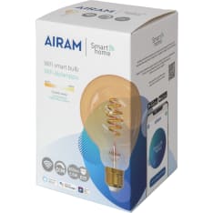 Airam Smart Wifi E27 5,5W 350lm 95mm led älylampu