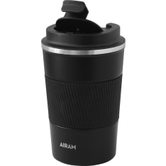 Airam Powder black 0.35l steel mug