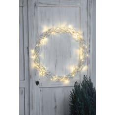 Airam Merlin IP20 50 cm silver wreath