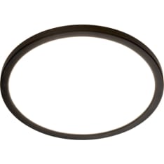 Airam Alos 24cm IP20 himmennettävä musta led plafondi