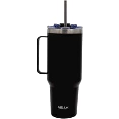 Airam Jumbo 850ml black steel mug