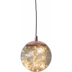 Airam Tirandi Smoke 20cm 80led pallovalokoriste ajastimella