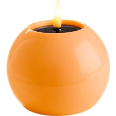 Airam Onoo solar candle orange 10 cm