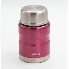 Airam Hekla Roosa nauha 0,5 l teräsruokatermos