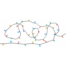 Airam Godis lightchain with 11 function