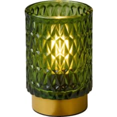 Airam Serafia glass lantern green