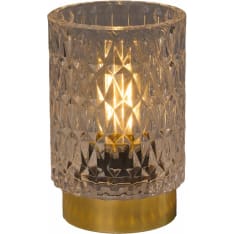 Airam Serafia glass lantern clear