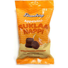 Brunberg 150 g orange chocolate button