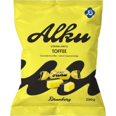 Brunberg Alku Lemon Liquorice fudge 200g