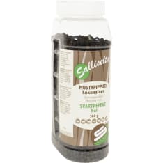 360 g whole black pepper from Salli