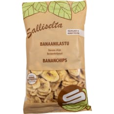 250 g of banana chips from Salli