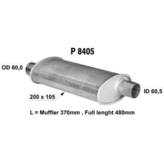 Fenno 860-P8405 yleisvaimennin